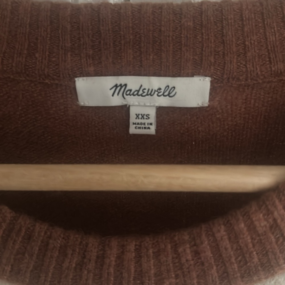 Madewell Colorblock Payton Pullover Sweater - Picture 6 of 7